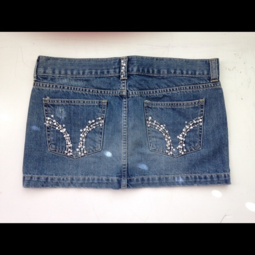 Hollister cute Jean skirt